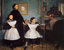 1860 The Belleli Family 200x250cm Museum d'Orsay, Paris, France